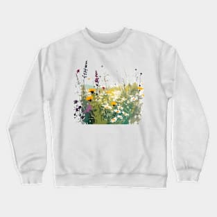 Flower Meadow 1 Crewneck Sweatshirt